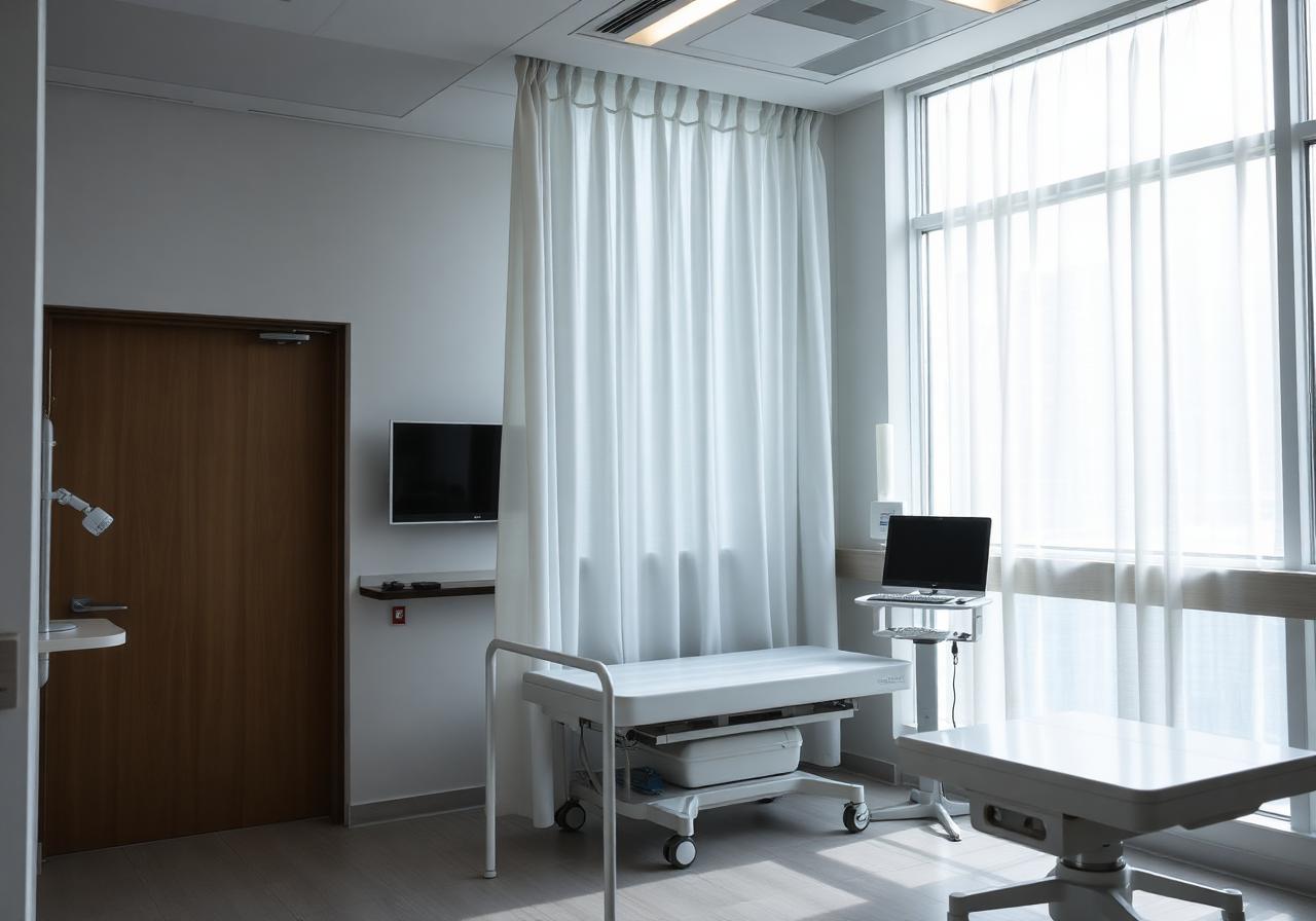 Cortinas para Hospitais